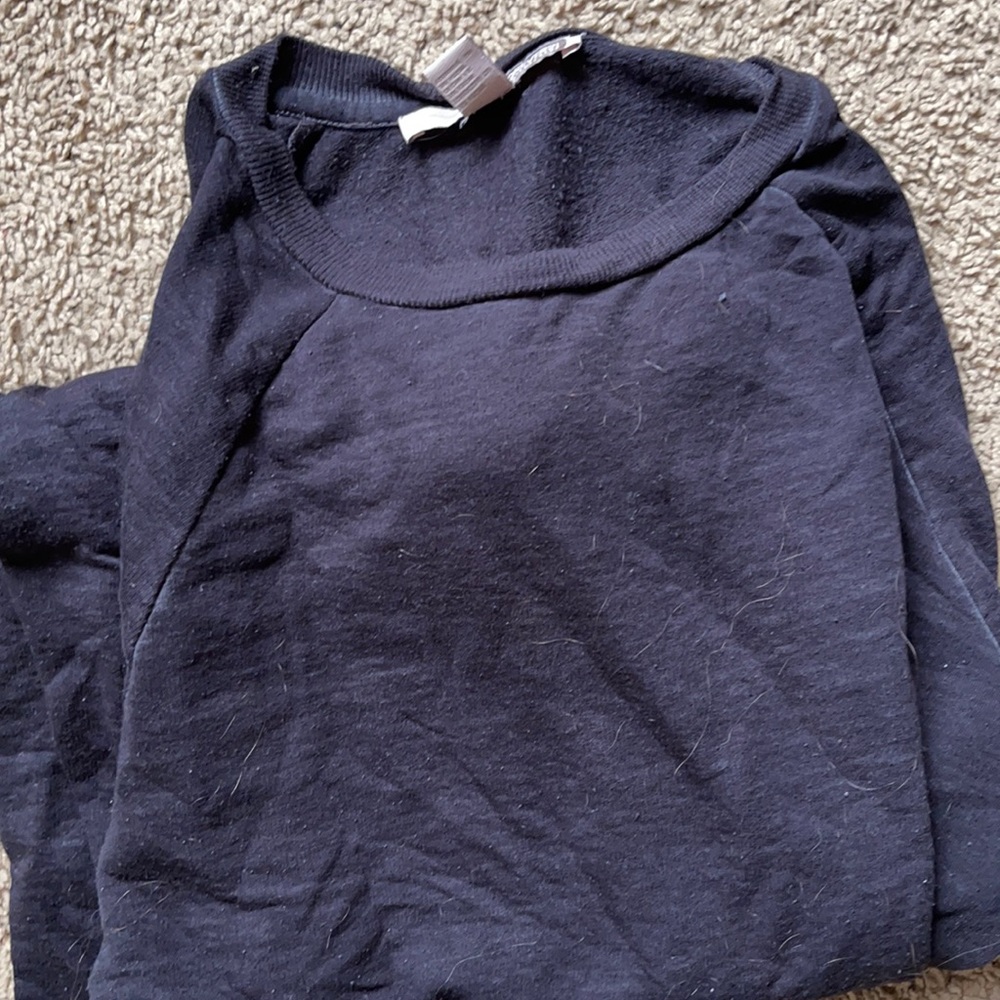 Dark gray sweater